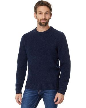 L.L. Bean Classic Raggwool Crew Sweater Regular Clothing - Blue