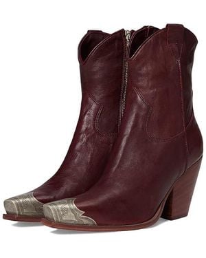 Free People Brayden Western Boot Shoes - Brown