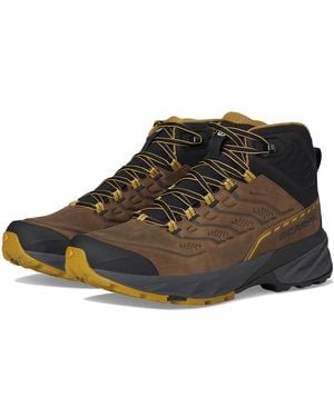 SCARPA Rush 2 Pro Mid Gtx Climbing Shoes/Sulphur Eu 41.5 (Us 8.5) D - Black