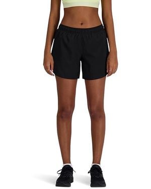 New Balance Sport Essentials Short 5 Shorts, Polyester - Blue