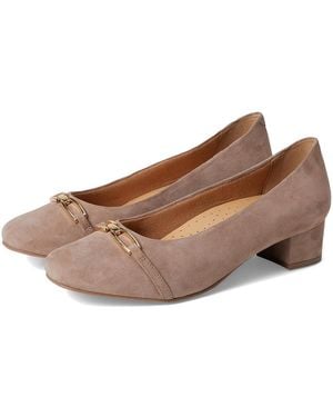 Trotters Dakota High Heels 7 N (Aa) Leather - Brown