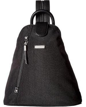 Baggallini Metro Backpack With Rfid Phone Wristlet Backpack Bags, Nylon - Black