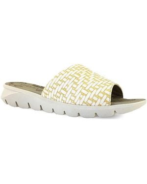 Cloud Maneuver Sandals, Leather - Black
