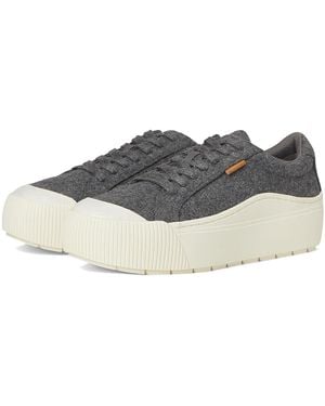 Dr. Scholls Time Max Lace-Up Shoes Shoes, Canvas/Faux Leather/Synthetic - Gray