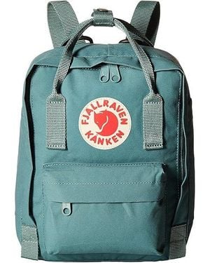 Fjallraven Kanken Mini Backpack Bags, Vinyl - Green