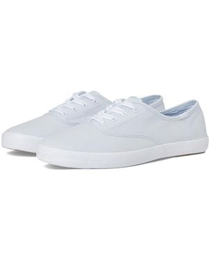 Keds Champion Canvas Lace Up Shoes 7 B - White