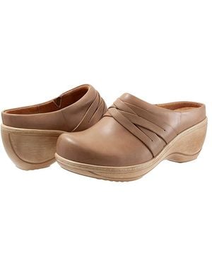 Softwalk Mackay Shoes 7 M (B) Leather - Brown