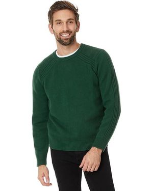 L.L. Bean Rangeley Merino Crew Neck Sweater Clothing, Wool - Green