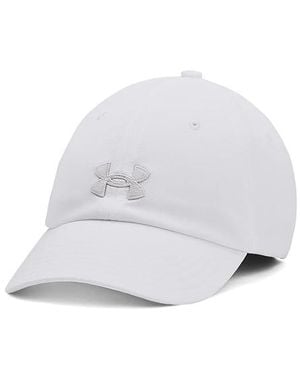 Under Armour Blitzing Hat Adjustable Caps/Halo, Polyester - White