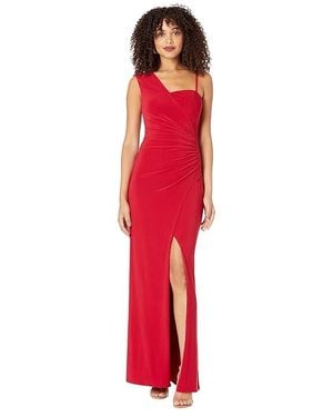 BCBGMAXAZRIA Long Evening Dress Dress Xl (Us 14) Polyester/Spandex - Red