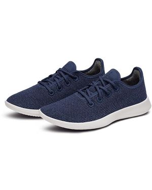ALLBIRDS Tree Runner (Hazy (Blizzard)) Shoes - Blue