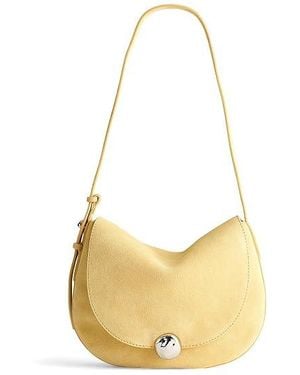 Madewell The Dakota Saddle Bag Handbags, Leather - Black