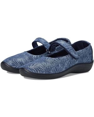Arcopedico Estrela Flat Shoes, Nylon/Rubber - Blue