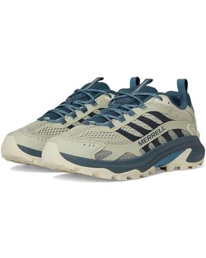 Merrell Moab Speed 2 Shoes, Synthetic/Textile - Blue
