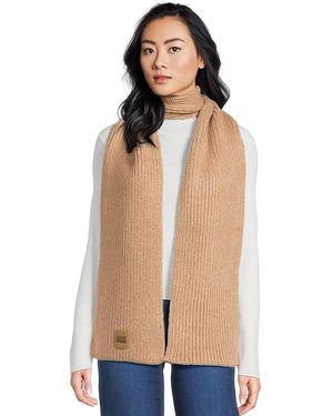 UGG Chunky Rib Scarf, Acrylic/Nylon/Wool - Blue
