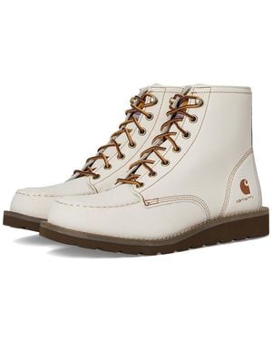 Carhartt 6 Moc Toe Wedge Boot Boots 8 B - Natural