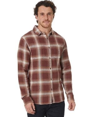 Quiksilver Dna Long Sleeve Flannel Clothing 4, Cotton/Flannel - Multicolor