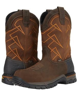 Irish Setter Two Harbors 11 Waterproof Composite-Toe Pull-On Eh Shoes 1 10.5 D - Brown