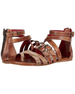 Bed Stu Miya Shoes, Leather - Brown