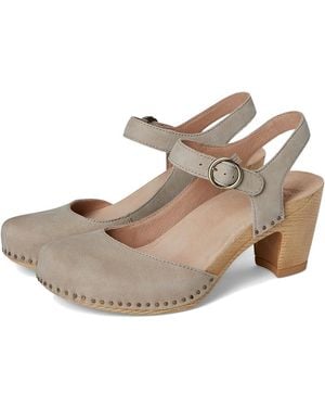 Dansko Taytum Shoes, Leather - Gray