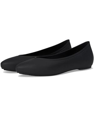 Crocs™ On The Clock Work Flats Flat Shoes, Eva - Black