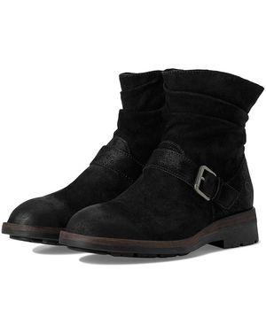 Born black suede boots best sale