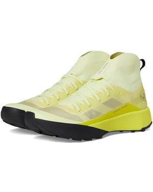 Arc'teryx Vertex Speed Climbing Shoes Dark Ray/Euphoria 9.5 B - Yellow