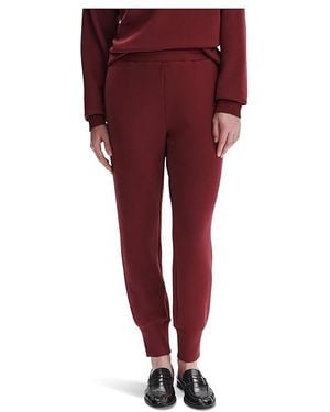 Varley The Slim Cuff Pants Casual Pants, Elastane/Polyester/Viscose - Red