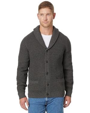 L.L. Bean Organic Cotton Waffle Sweater Sweater - Black