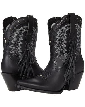 Durango Crush 8 Western Bootie With Tassel () Shoes - Black