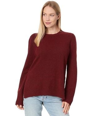 Michael Stars Imogen Crew Neck Sweater (Dark Carmine) Sweater - Red