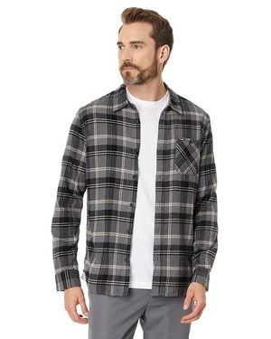 O'neill Sportswear Redmond Plaid Clothing, Cotton/Flannel - Black