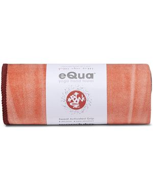 Manduka Equa Hand Towel (Bloom Tie-Dye) Athletic Sports Equipment - Black
