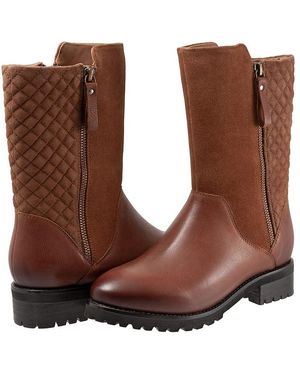 Softwalk Mansfield Shoes 8 N (Aa) Leather - Brown