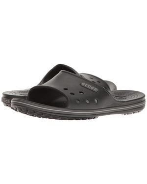Crocs™ Crocband Ii Slide Slide Shoes/Graphite 10 - Black