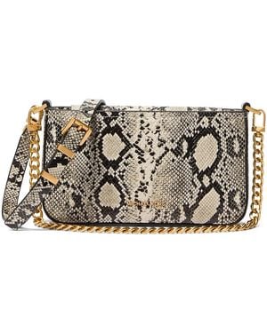 MICHAEL Michael Kors Bryant Small Convertible Crossbody Bag Cross Body Handbags, Leather - Metallic