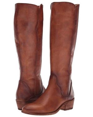 Frye Carson Piping Bootie in Black Lyst