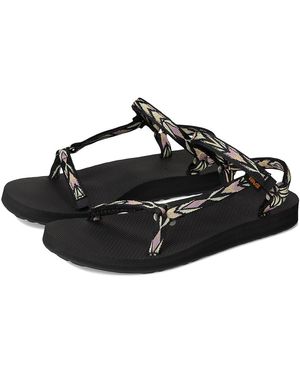 Teva Original Universal Slim Shoes 8 B - Black