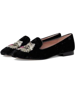 Kate Spade Lounge Loafer Whisker High Heels, Leather - Black