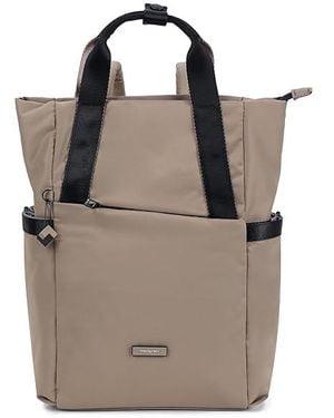 Hedgren Solar Backpack/Tote Backpack Bags, Polyester - Black