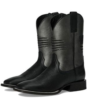 Ariat Circuit Patriot Cowboy Boots, Leather - Black