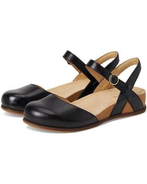 Dansko Christine Shoes, Leather - Black