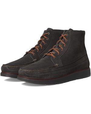 Cole Haan Muir Moc Tall Boots Boots Raven Suede/Raven Waterproof 10.5 D - Black