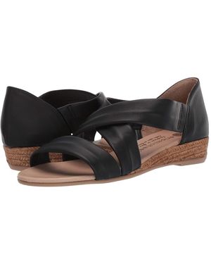 Eric Michael Netty Sandals Eu 36 (Us 5.5-6) M (B) Leather - Black