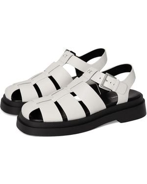 MICHAEL Michael Kors Indy Fisherman Sandals, Leather - Black