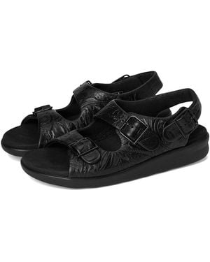 SAS Relaxed Comfort Sandal Shoes 5.5 M - Black