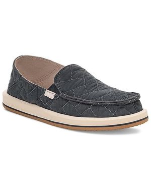 Sanuk Donna Quilted Shoes 9 B - Gray