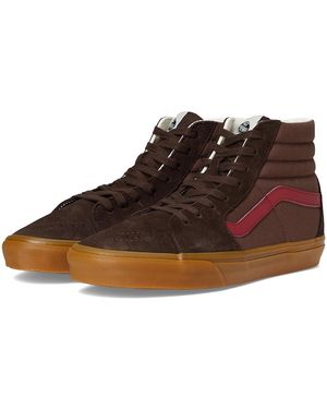 Vans Sk8-Hi(R) Shoes Sport Pop/Multi 11.5 - Brown