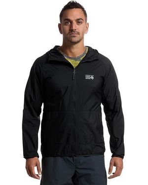 Mountain Hardwear Kor Airshelltm Hoody Clothing, Nylon - Black