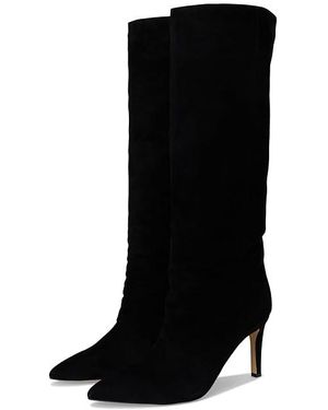 Marc Fisher Narysa Boots, Rubber/Suede/Textile - Black